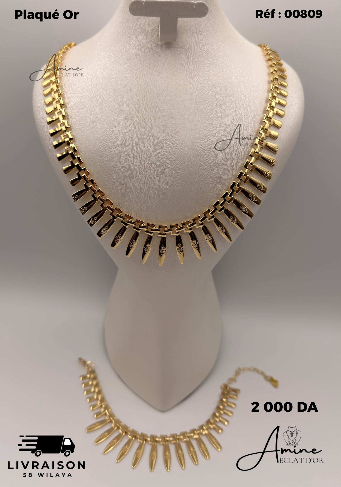 Bijoux en Plaqué Or