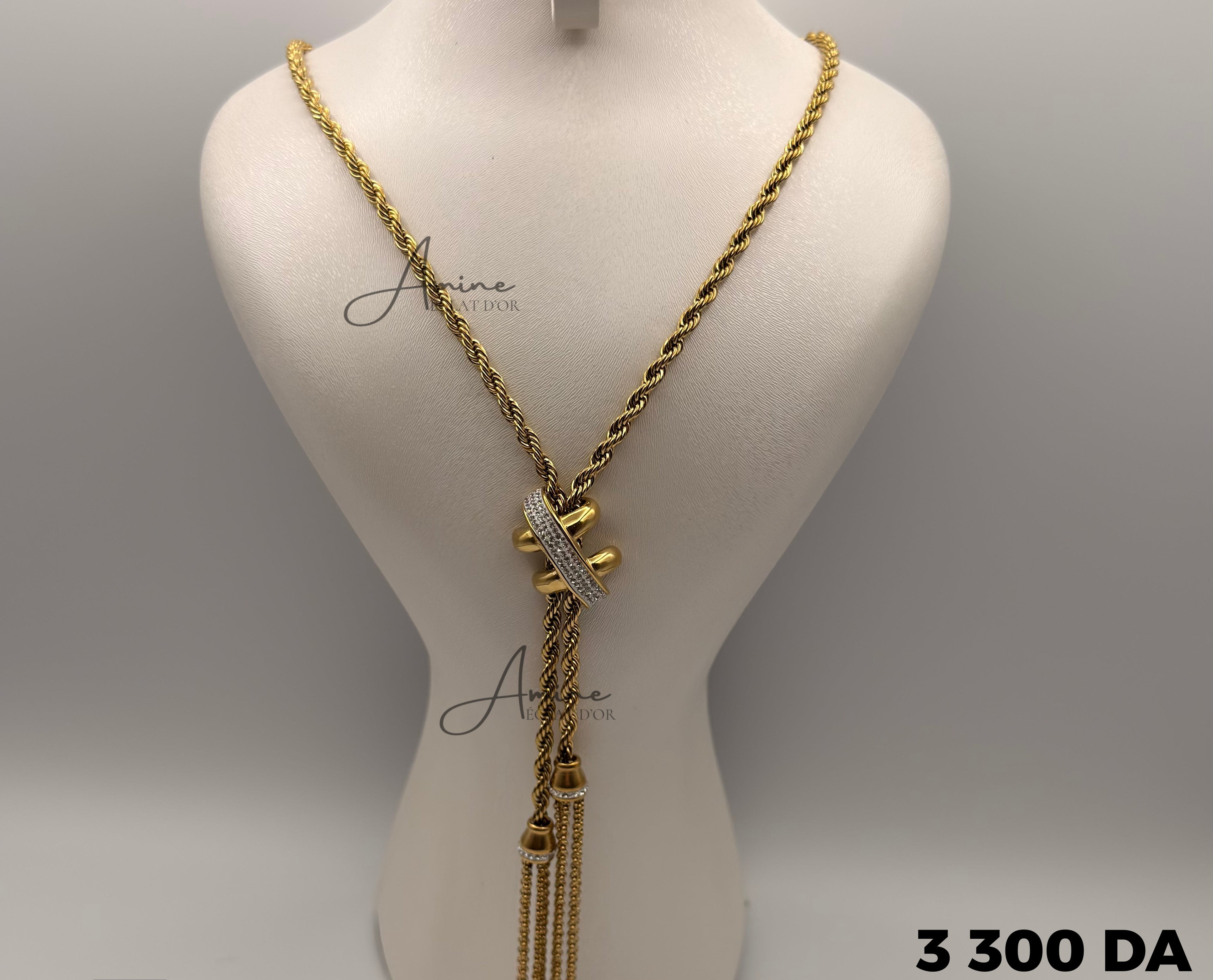 Collier Mini Krafacha en Acier | Ref: 00120