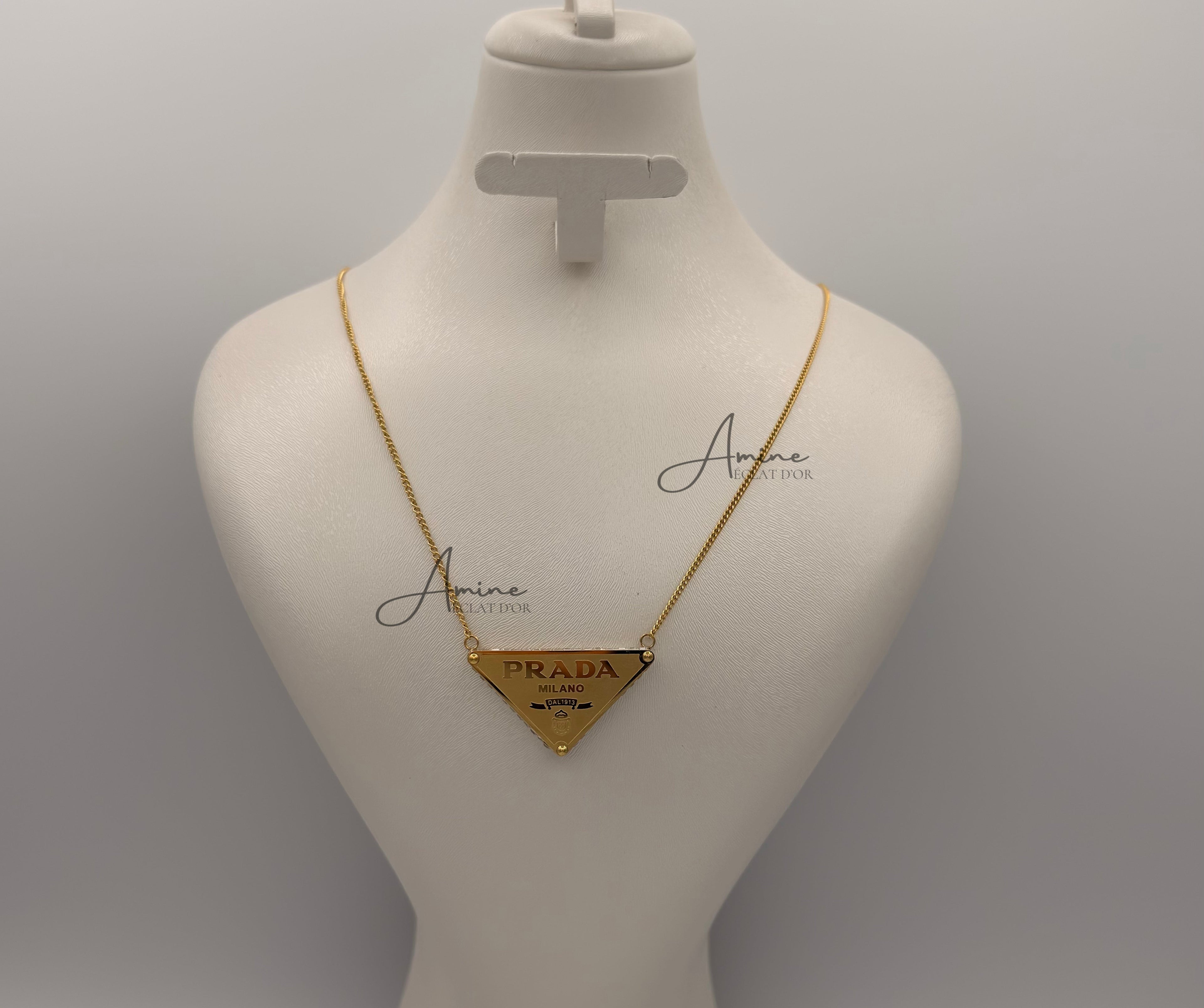 Chaine Prada en Acier | Ref: 00129