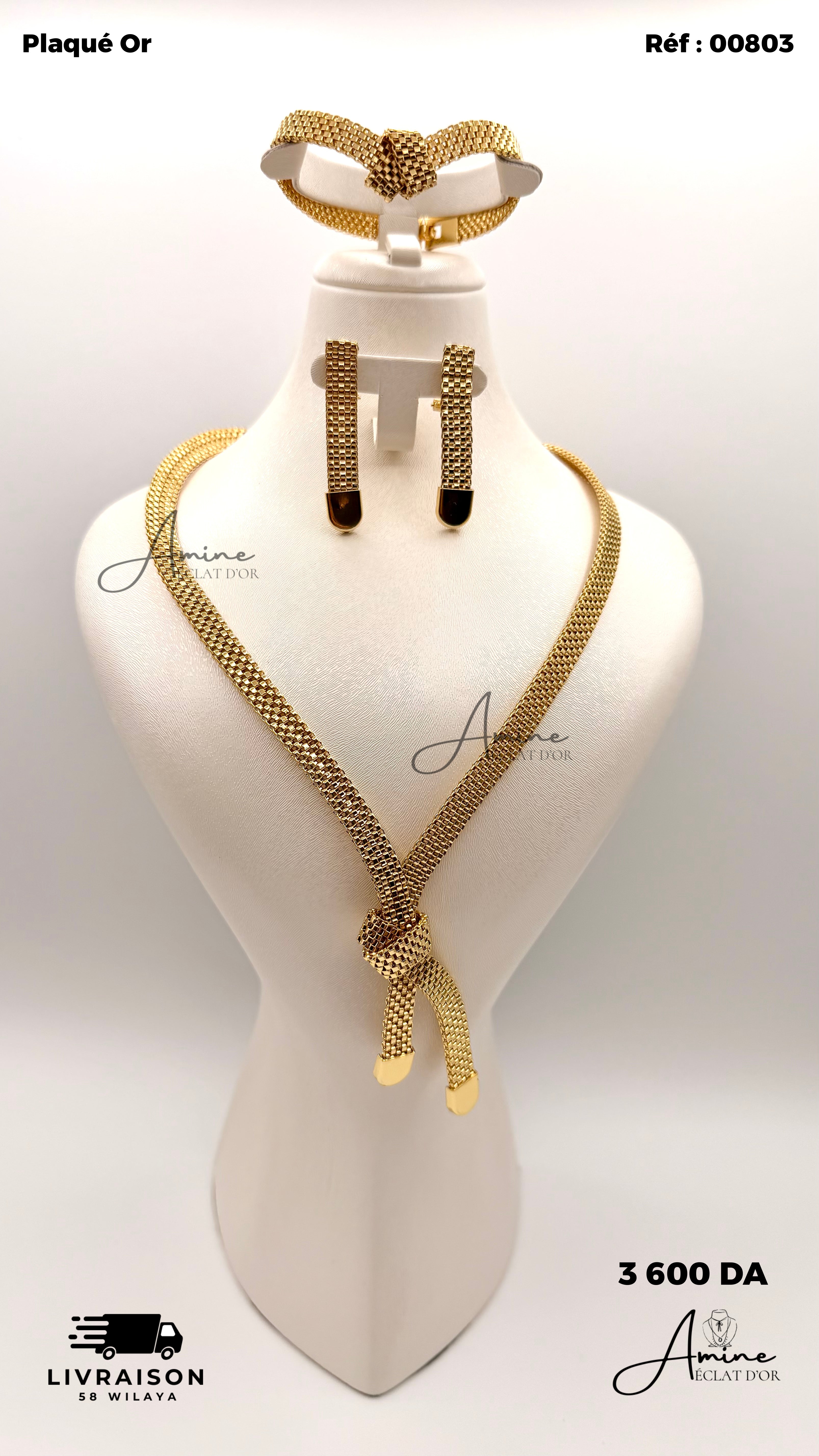 Parure en Plaqué Or | Ref: 00803