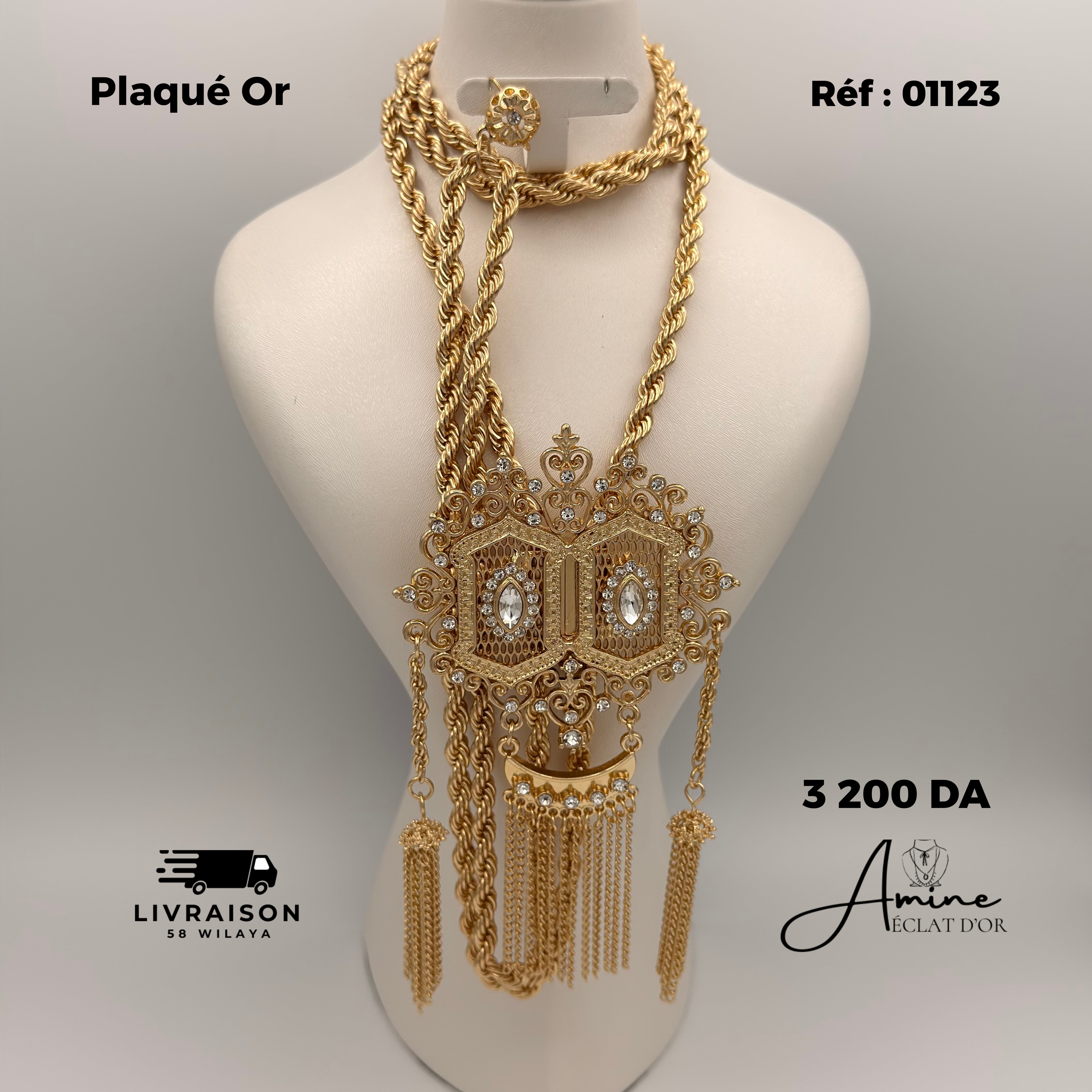 Krafaj Boulahya en Plaque or