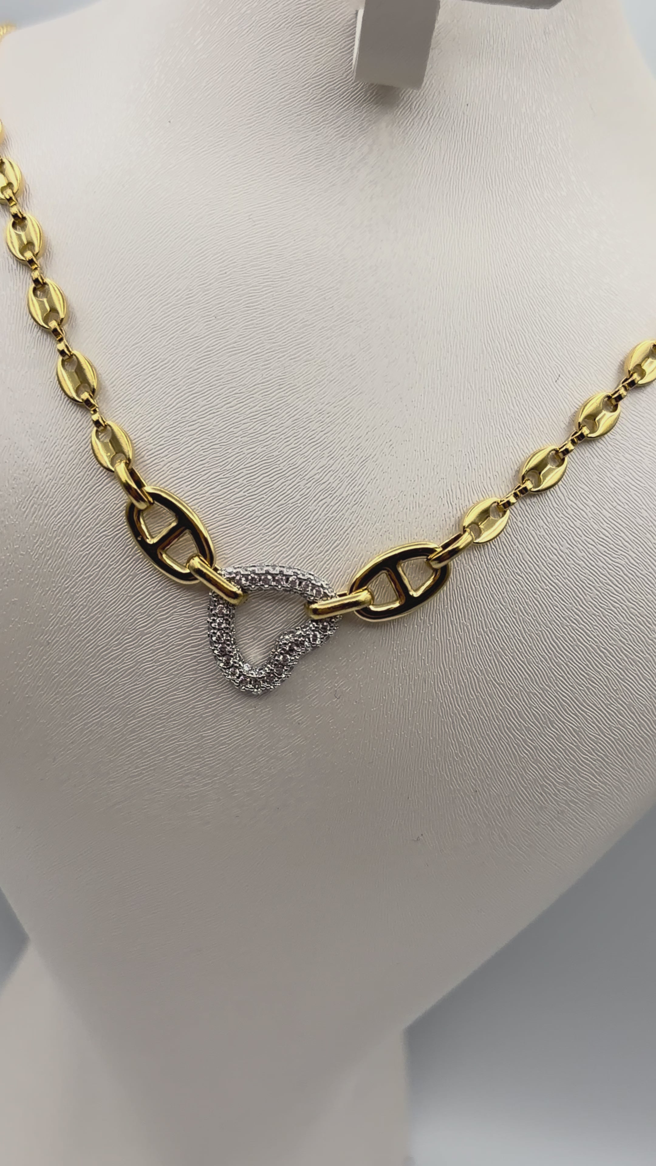 Collier Grand Café en Acier | Ref: 00147