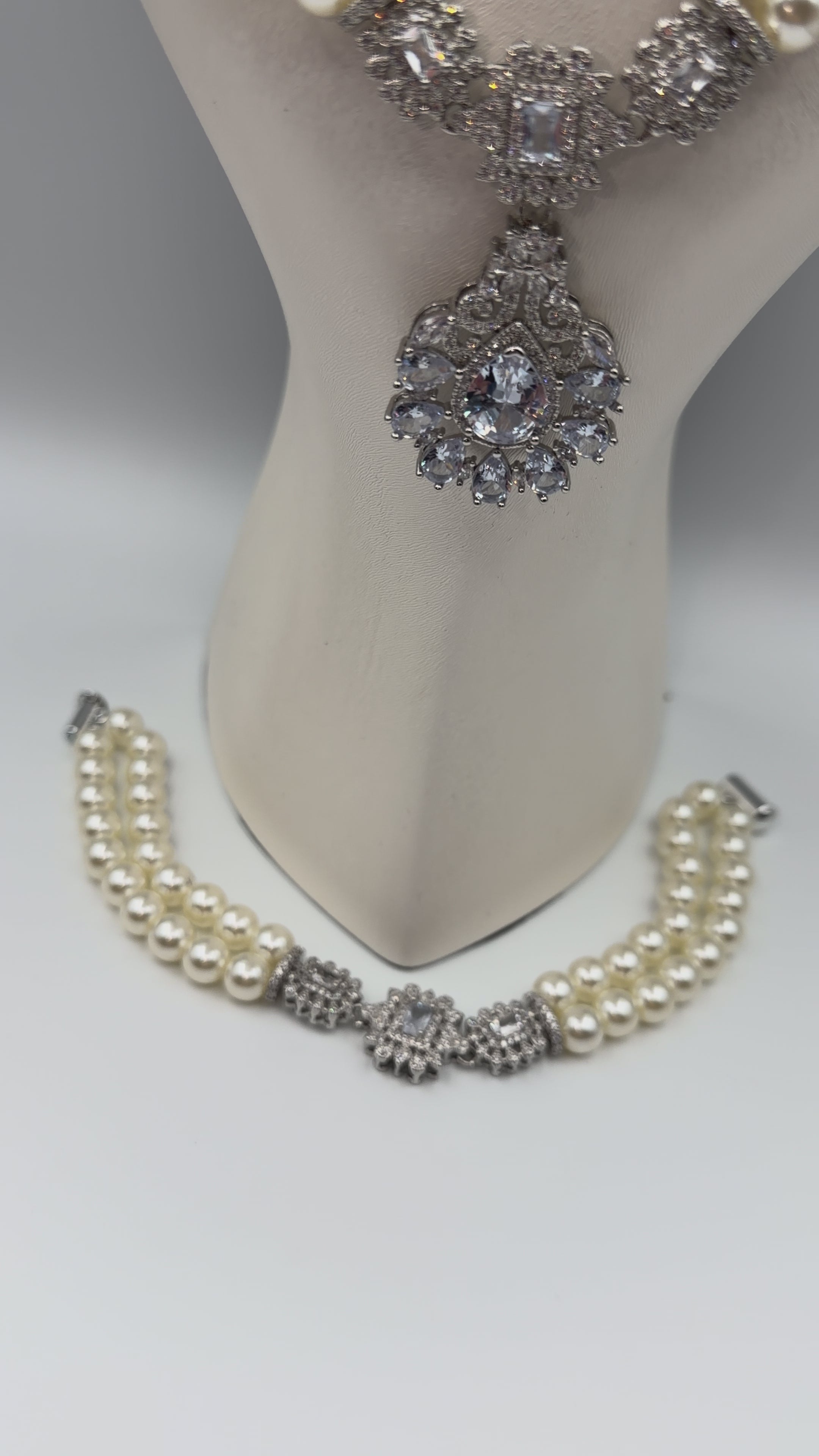 Parure Perles en Plaqué Or | Ref: 00812