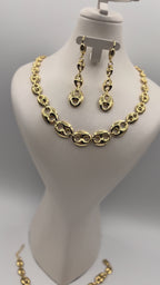 Parure Grand Café en Plaqué Or | Ref: 00814