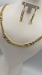 Collier et Boucles cartier d’oreilles en Acier  | Ref: 00153