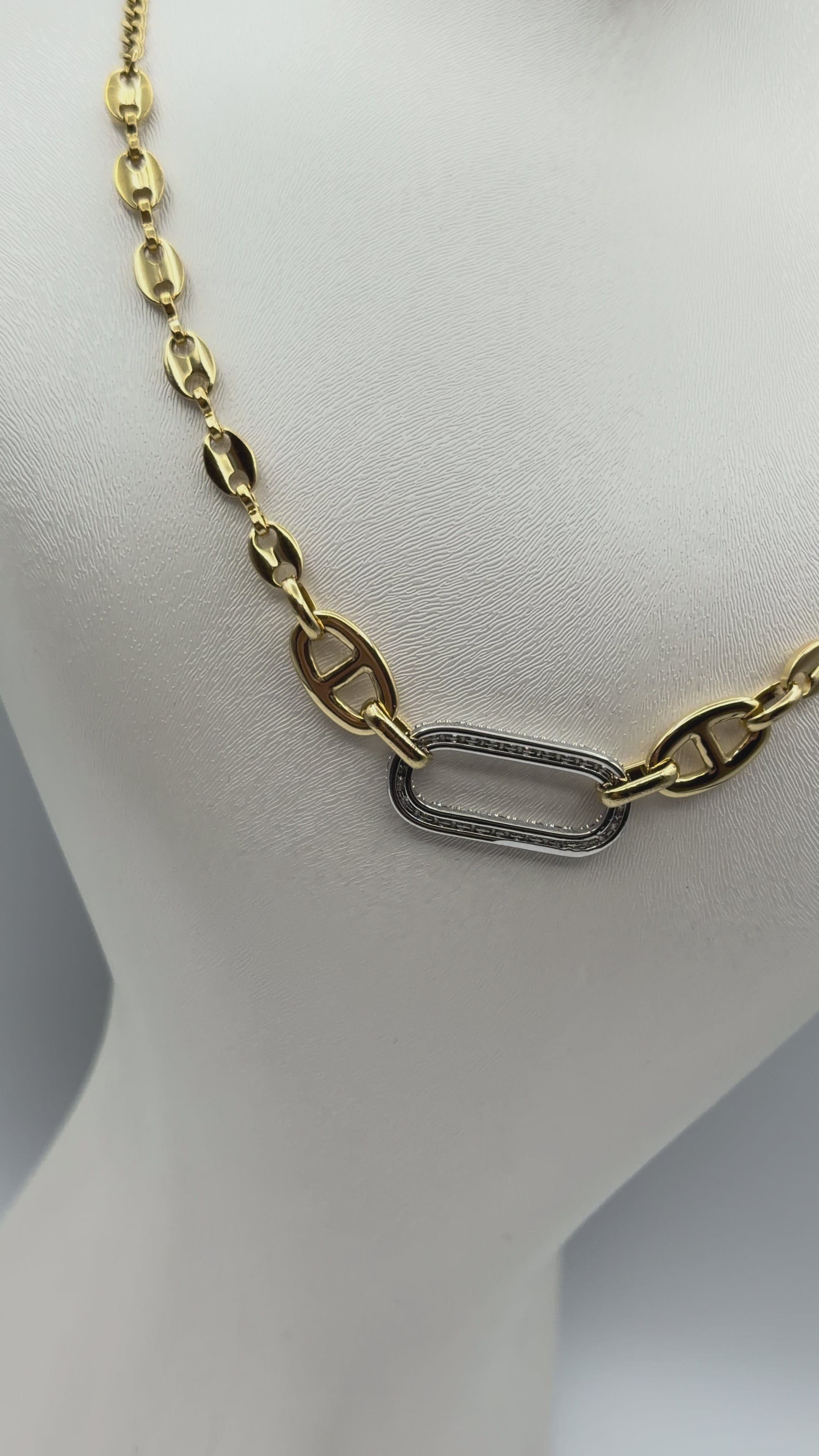 Collier Grand Café en Acier | Ref: 00148